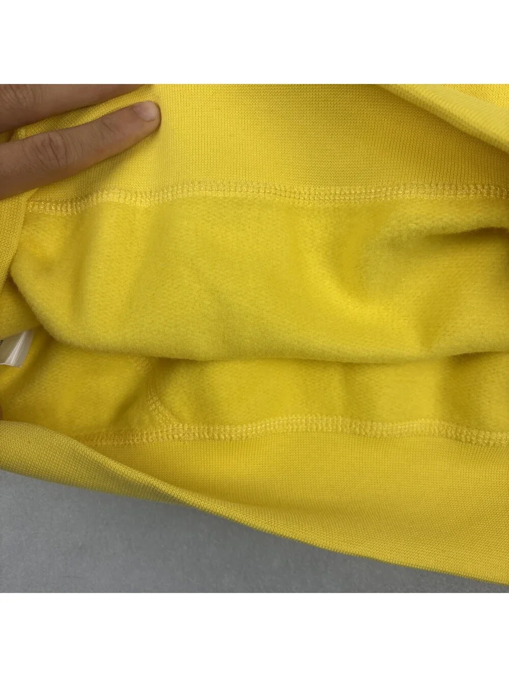 NWT Polo Ralph Lauren Hoodie Men’s L Yellow Fleece Big Pony Pullover Embroidered